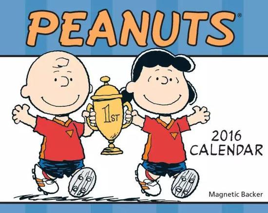 peanuts2016臺(tái)歷