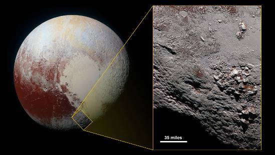 冥王星低溫火山曝光直徑巨大或創(chuàng)系外紀(jì)錄（圖）