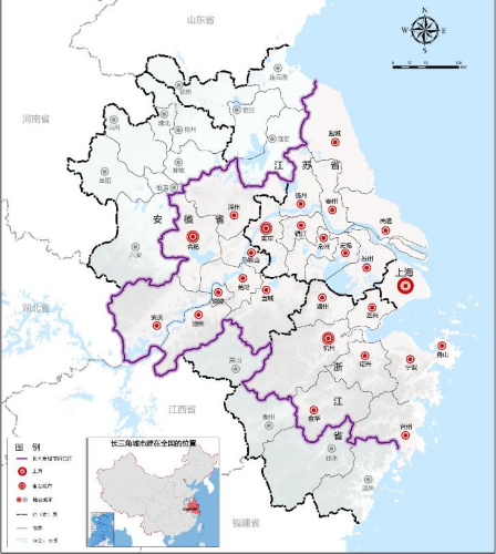 官方：2030年長三角全面建成全球一流世界級(jí)城市群