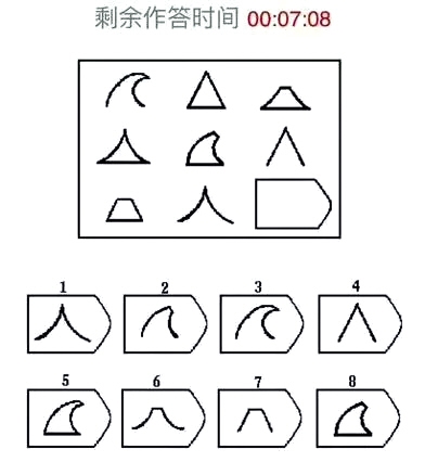 陽浦小學(xué)問卷題目，家長要限時從中選出正確選項。受訪者供圖