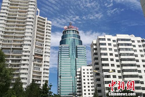 北京市東單附近某居民樓外景。<a target='_blank' href='http://www.chinanews.com/' >中新網(wǎng)</a> 程春雨 攝