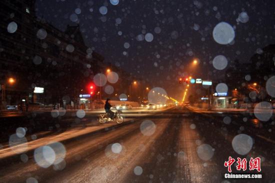 資料圖：北京雪景。<a target='_blank' href='http://www.chinanews.com/' >中新網(wǎng)</a>記者 金碩 攝