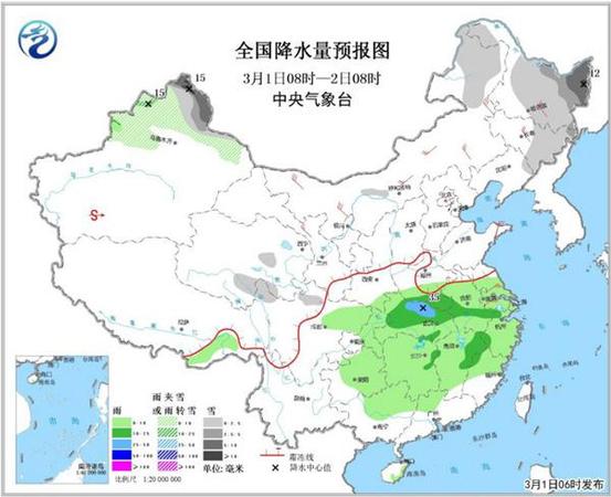 冷空氣頻襲北方 南方周末暖如常年5月