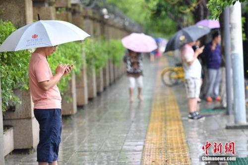 中國長江中下游地區(qū)進入降雨集中期