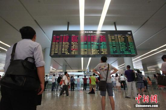 資料圖：上海虹橋機(jī)場。<a target='_blank' href='http://www.chinanews.com/'>中新社</a>發(fā) 張亨偉 攝